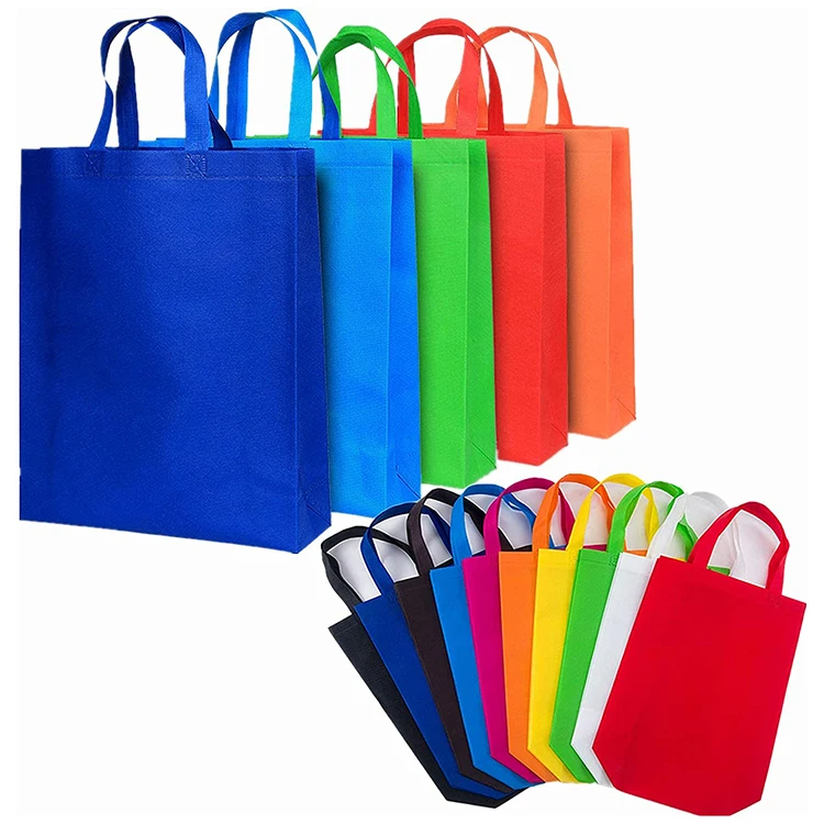 Promotional Reusable Shopping Bags Custom Non Woven Bag With Print Logo ...