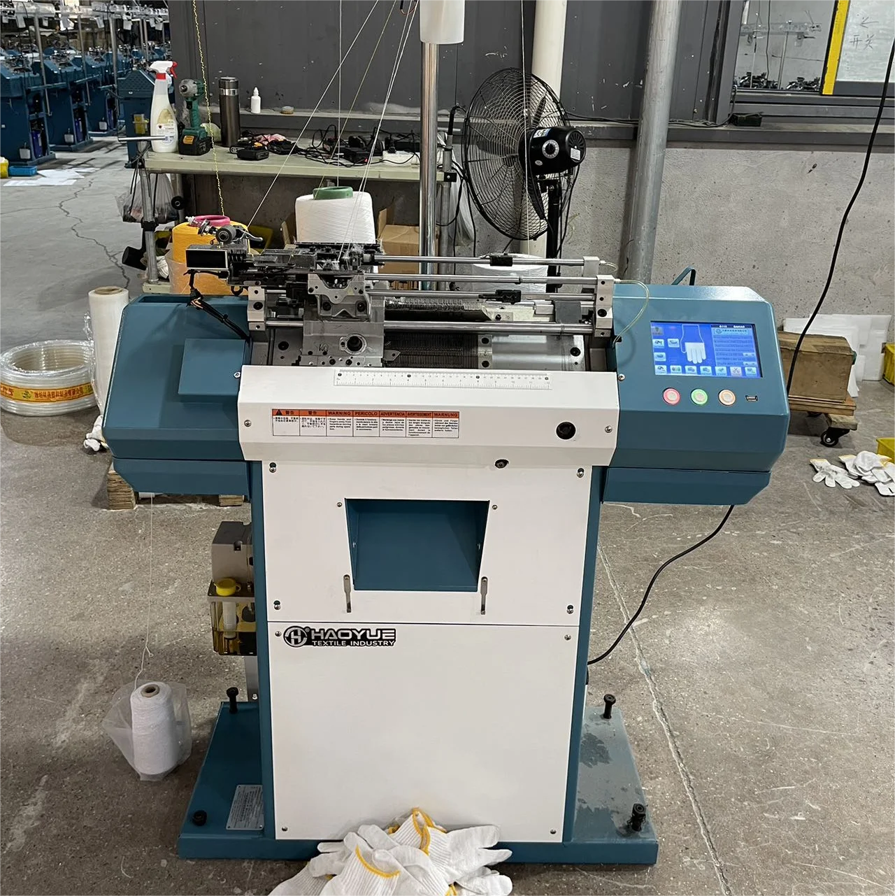 Automatic Computerized Glove Knitting Machine New Condition for Manufacturing Plant