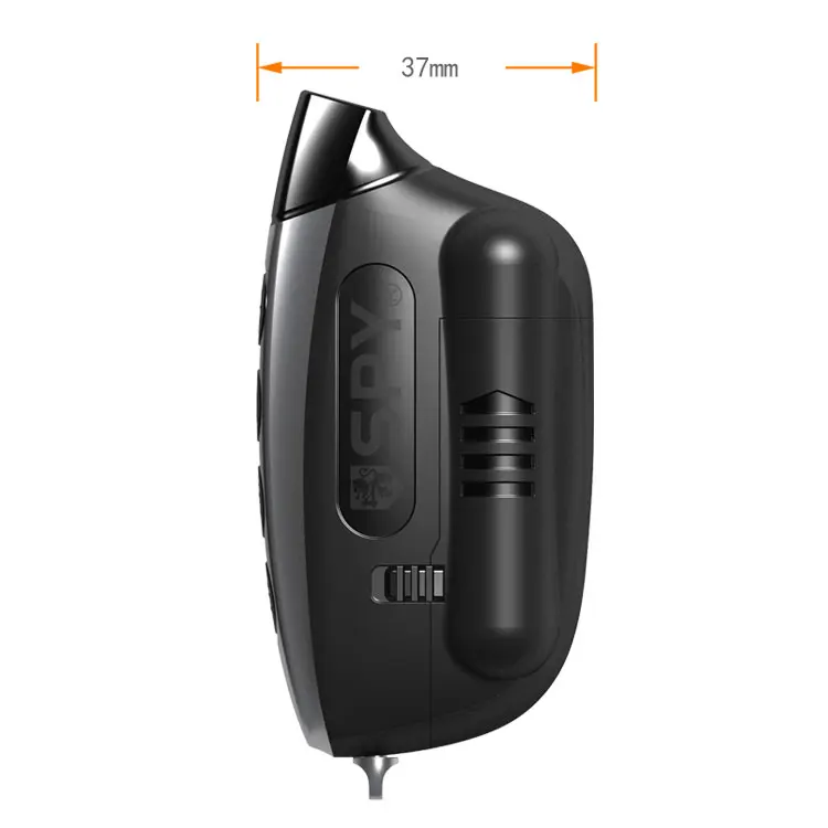 Crown Model 2-Way Manual Car Alarm Security System Keyless Entry Anti Theft Device with LCD Remote Controller