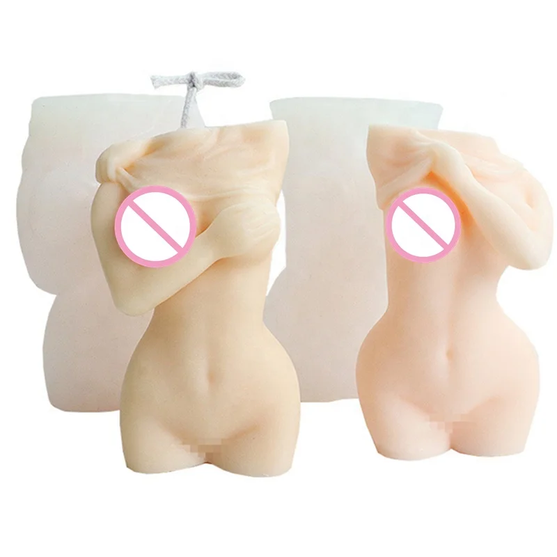 Off Diy Art Human Body Mould Naked D Undress Woman Nude Scented