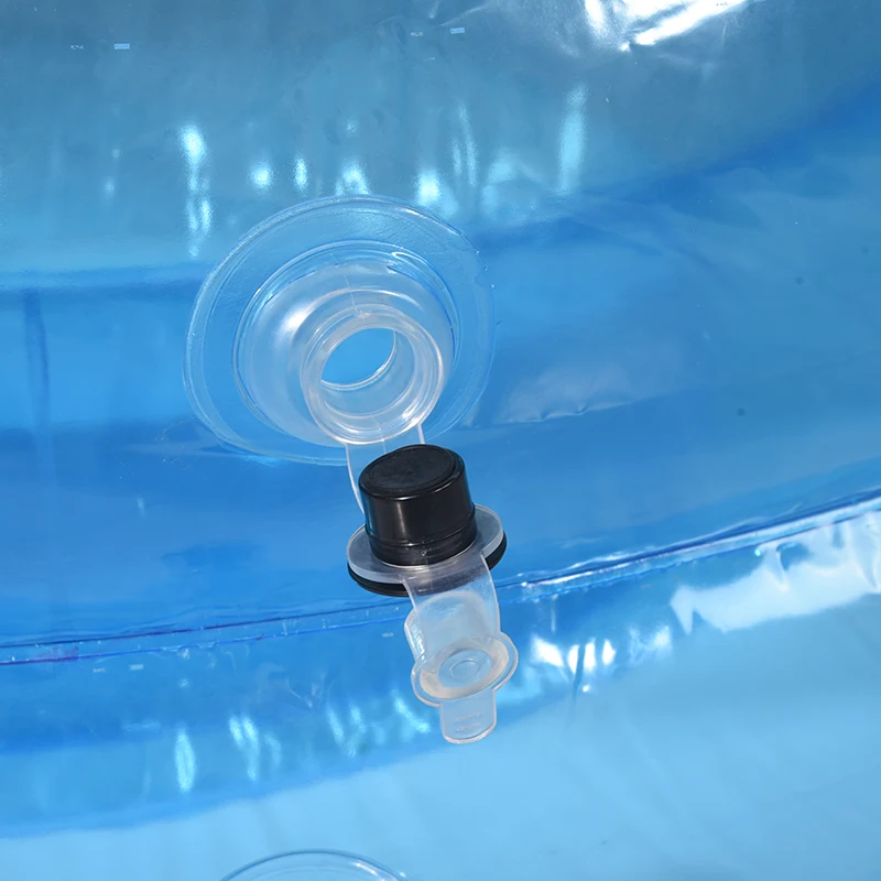 3 Person Inflatable Pool With Heart Shape Backrest Heart Inflatable