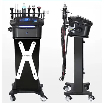 9-in-1 Custom Logo Facial Care Machine Anti-Wrinkle Skin Lift Wrinkle Removal Oxygen Jet for Body US/ AU American Beauty