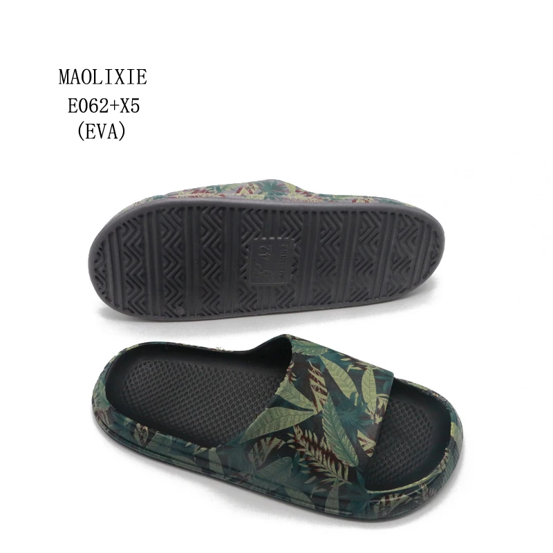 Factory High Quality Home Custom Summer Sandals EVA Slide Men Chappal Slides Slippers