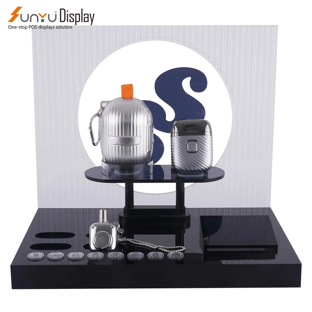 Hot Selling Products Acrylic Electric Razor Display Stand Electric Shaver Display Stand For Shopping Mall