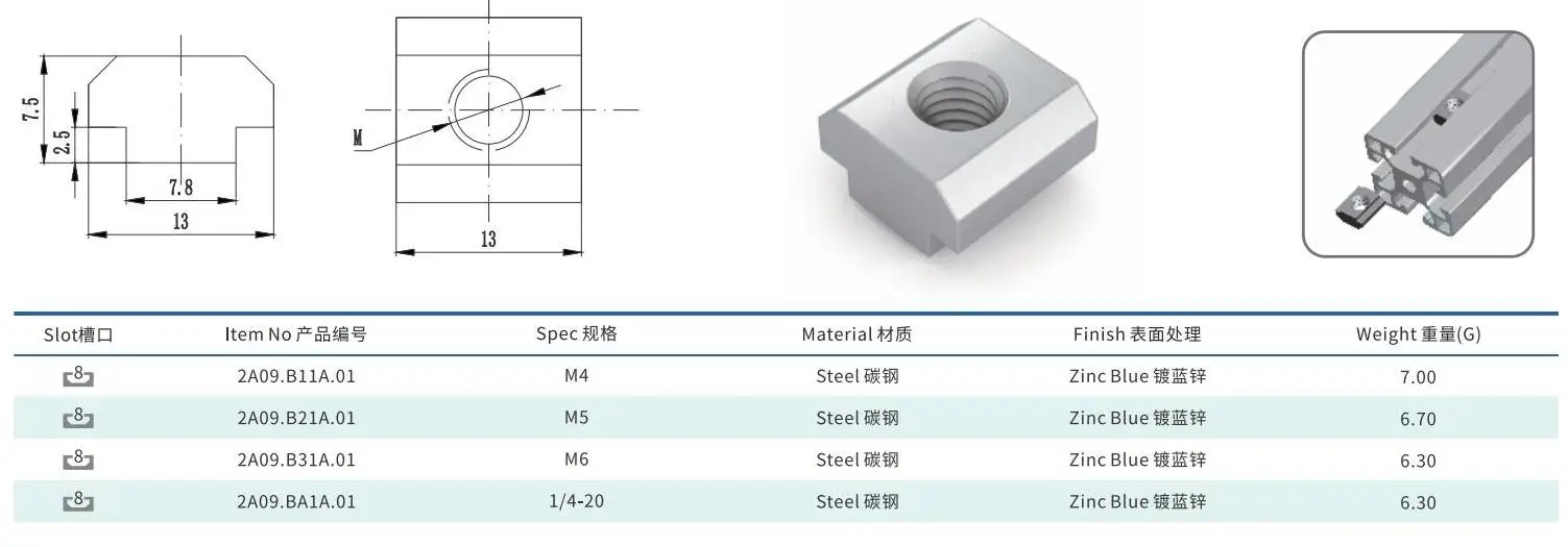 M6 steel fastener dimensional specifications and tolerances