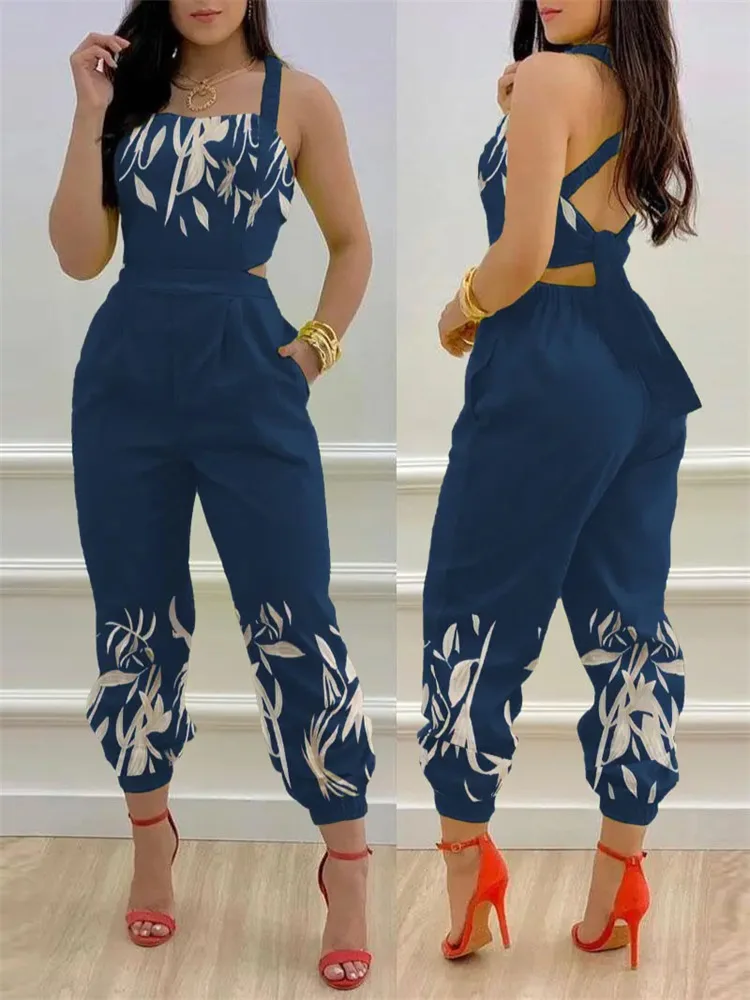 Factory Supply Jumpsuit 2022 Sling Jumpsuit Jumpsuits Elegant - Buy ...