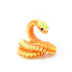 Lot De 3 Serpents Vipères En Plastique – Modèles De Simulation 30 Cm – Jouet Animalier Et Accessoire Farce Pour Enfants