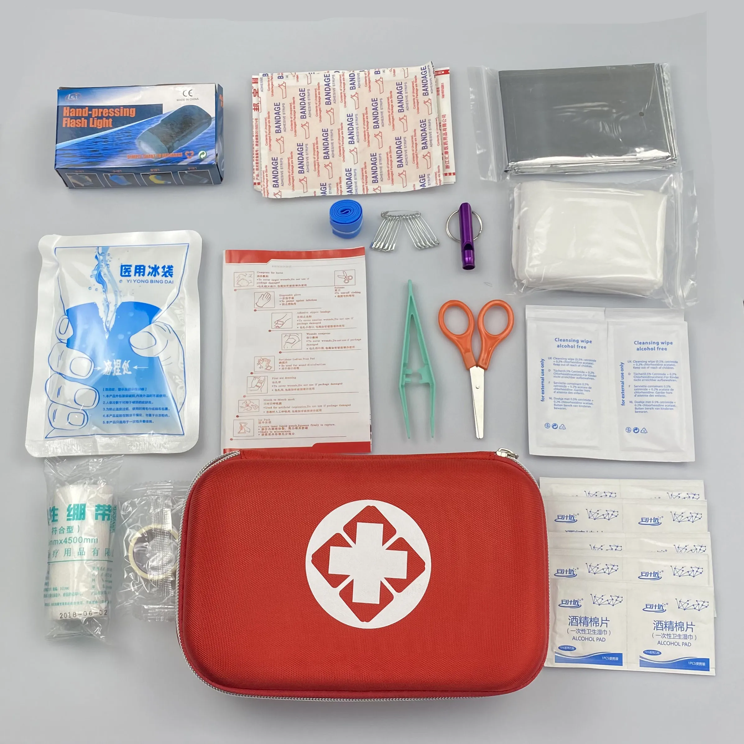 Din 13157 First Aid Kit Medical Workplace Industrial Outdoor Emergency