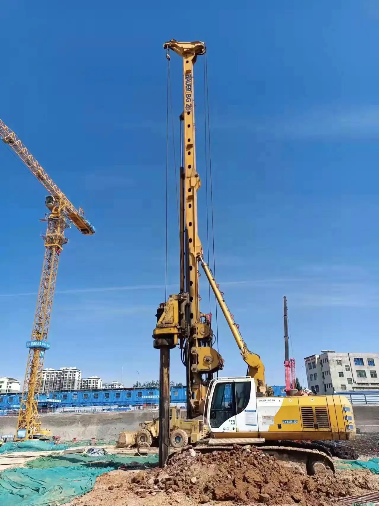 Bg Rig Machine Used BAUER Rotary Drilling Rig Bauer BG25C BG26 BG28 BG 30 BG38 in Good ...