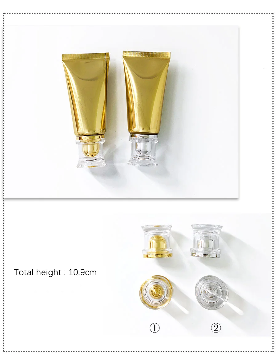 40ml Abl Flip Top Squeeze Customized Squeeze Empty Lotion Tube