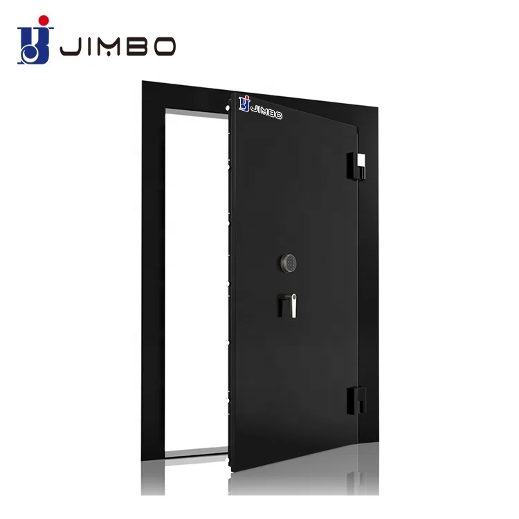 JIMBO Customized Strong Room Iron Doors Chinese Supplier Certified Metal Safe Deposit Box Bank Security Vault Door