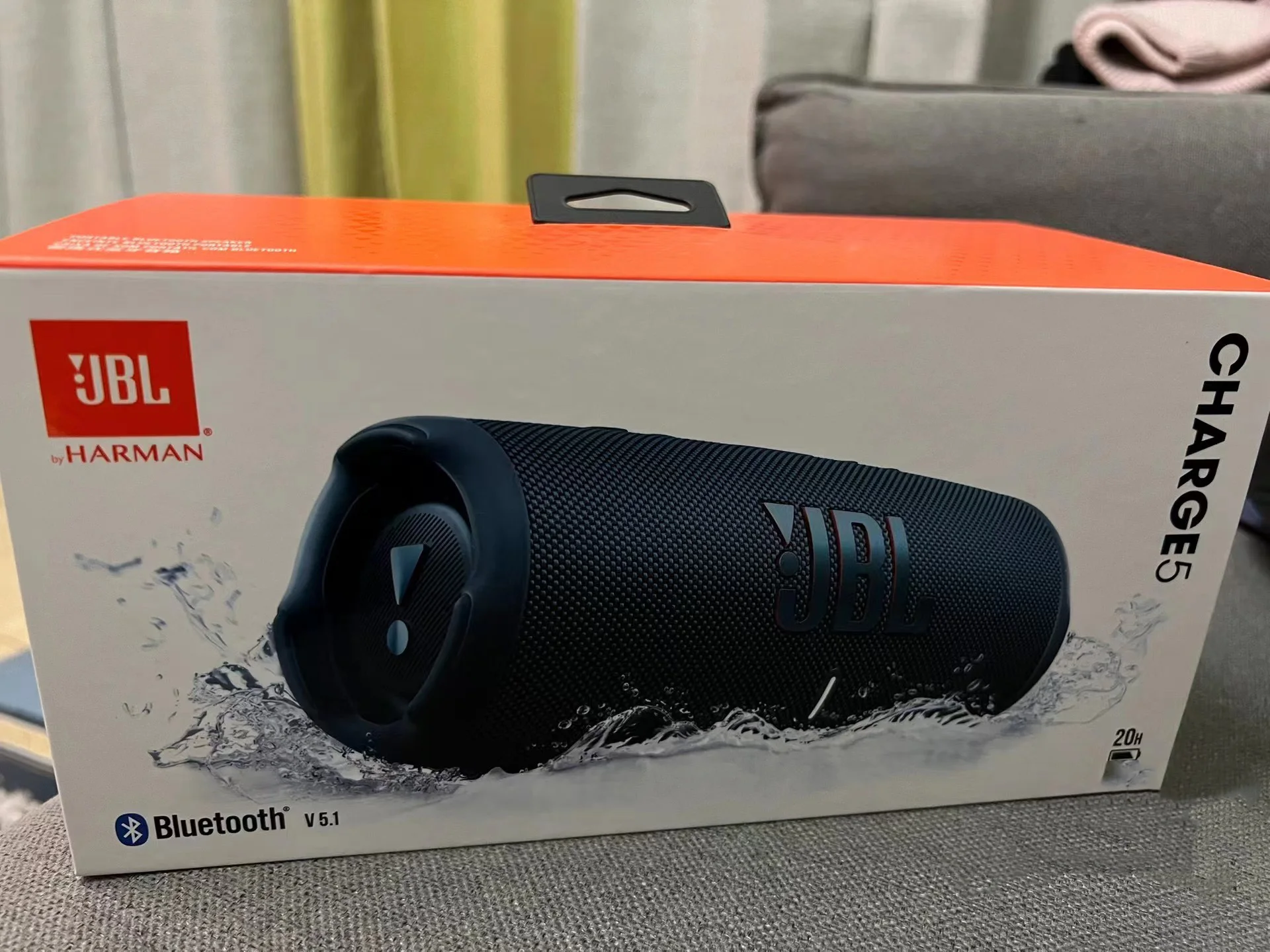 JBL Charge 5 - Ultimate Outdoor Portable Speaker with IP67