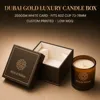 Dubai Gold Luxury Candle Box