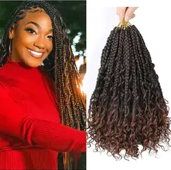 Оптовая продажа с фабрики, модные популярные синтетические косички для наращивания волос 14/20/24 дюймов, 3x