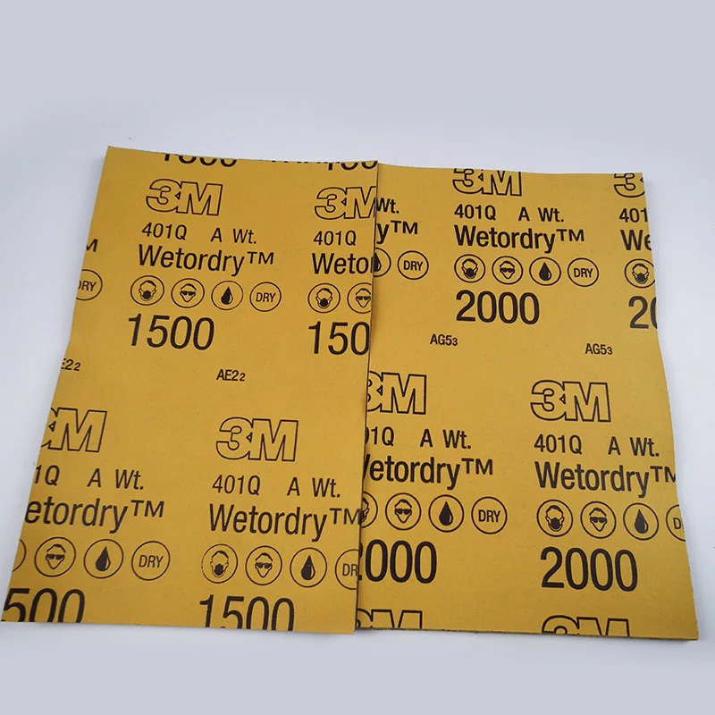 3m Lija De Agua Wetordry G-1000 401q 5pzas. | Meses sin interés