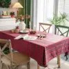 Plaid rosso trapuntato