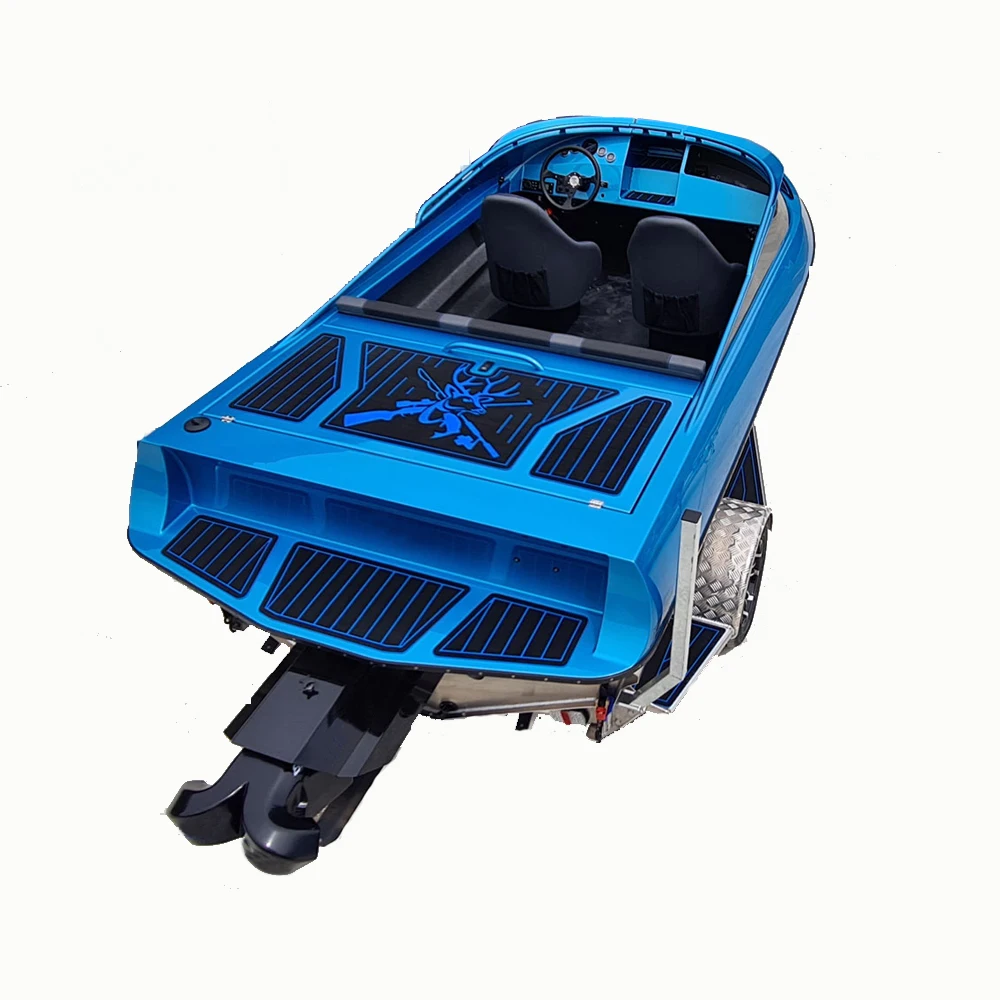 2022 New Design 15FT Mini Aluminum Jet Boat for Sale for USA Market