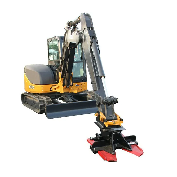 Excavator Attachment Tree Shear Grapple Saw Grab Shear Cut Wood Wood Cutting Machine Log Grapple Tractor Grapple