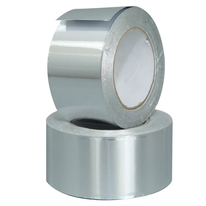 Reinforced Aluminum Foil Tape High Temperature Adhesive Selfadhesive Fireproof Fire Resistant