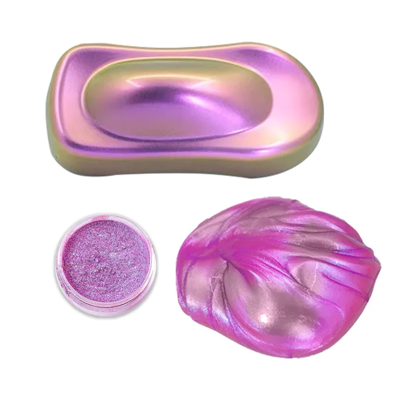 Оптовая продажа, пигментный порошок, тени для век, свободный автомобильный порошок, пигмент Хамелеон из эпоксидной смолы