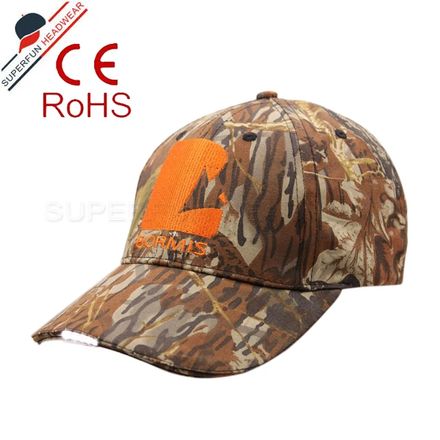 Led Camo Fishing Cap 