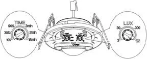 Pir sensor ST41H  360 degree ceiling mount infrared motion sensor