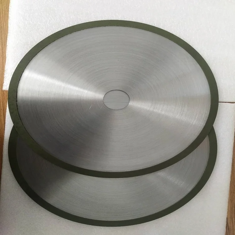 Сверхтонкое алмазное режущее колесо 1A1R для резки твердосплавного стекла, кварцевого стекла, полупроводников, керамики и т. д.