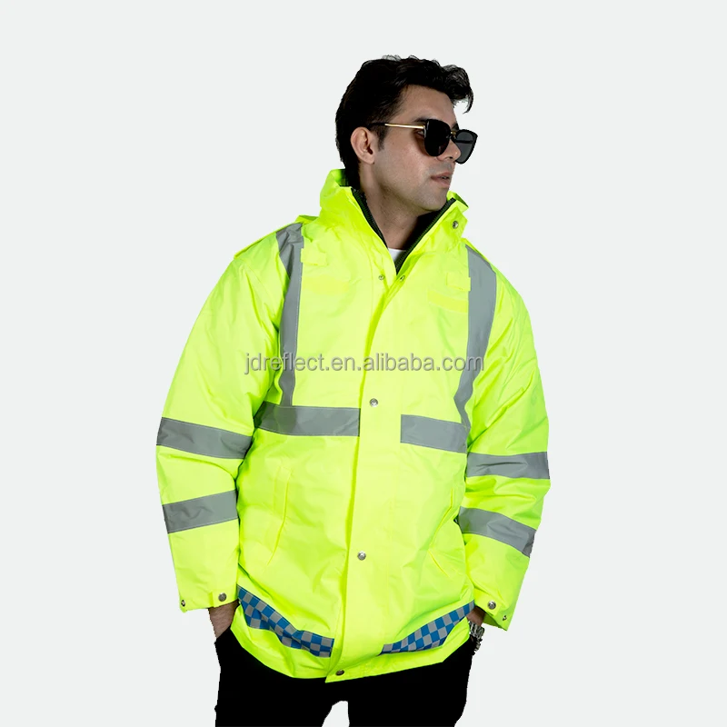 Outfit Fluorescent Yellow Jacket Men's Workwear Suit Work Suit