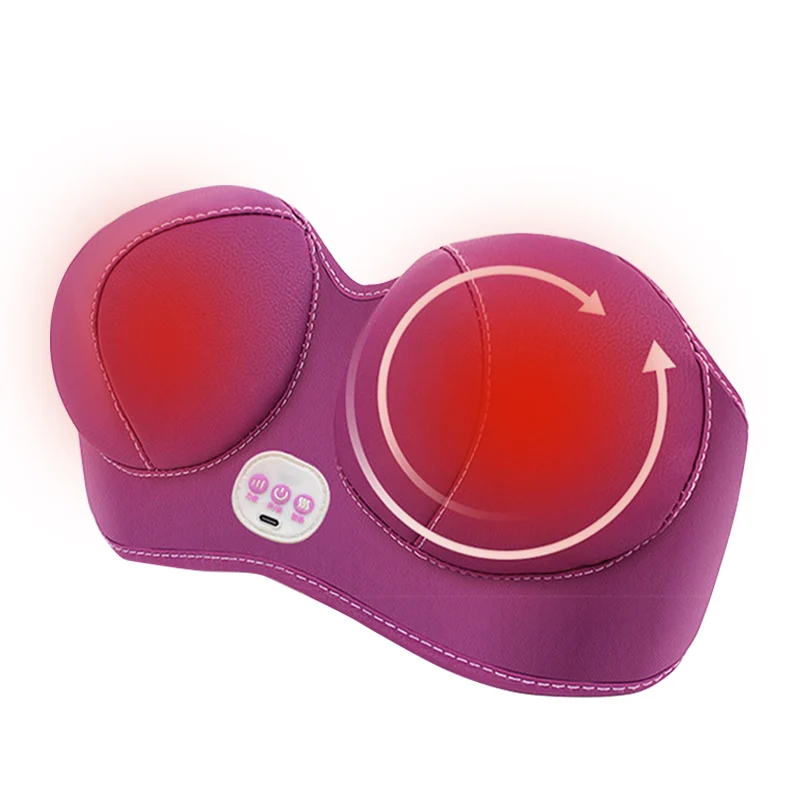 Soothing Warmth Breast Vibrating and Heated Breast Enhancement Magic Female Sexy Breast Massage Bra