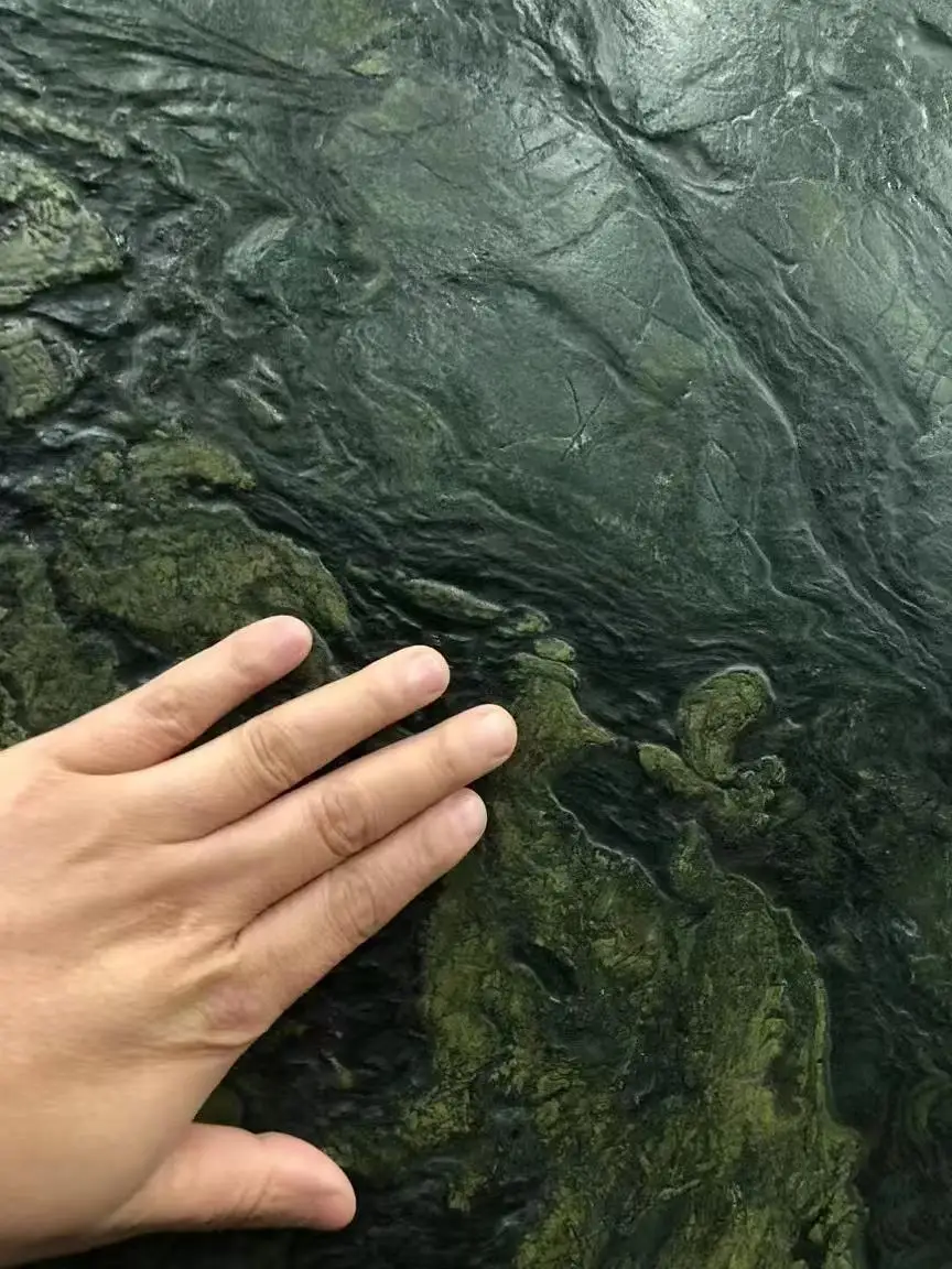 product modern luxury forest green marble interior door and bathroom vanity natural stone wall  floor tiles for luxury design-1