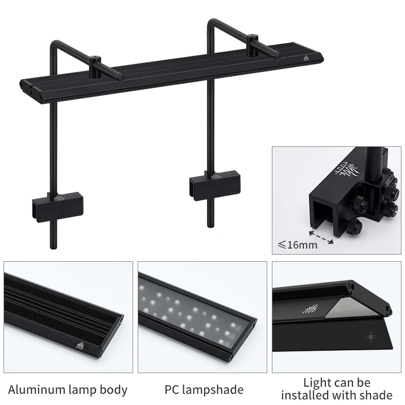 WEEKAQUA M600D PRO LED Aquarium Light - App Control & 30000 Hours