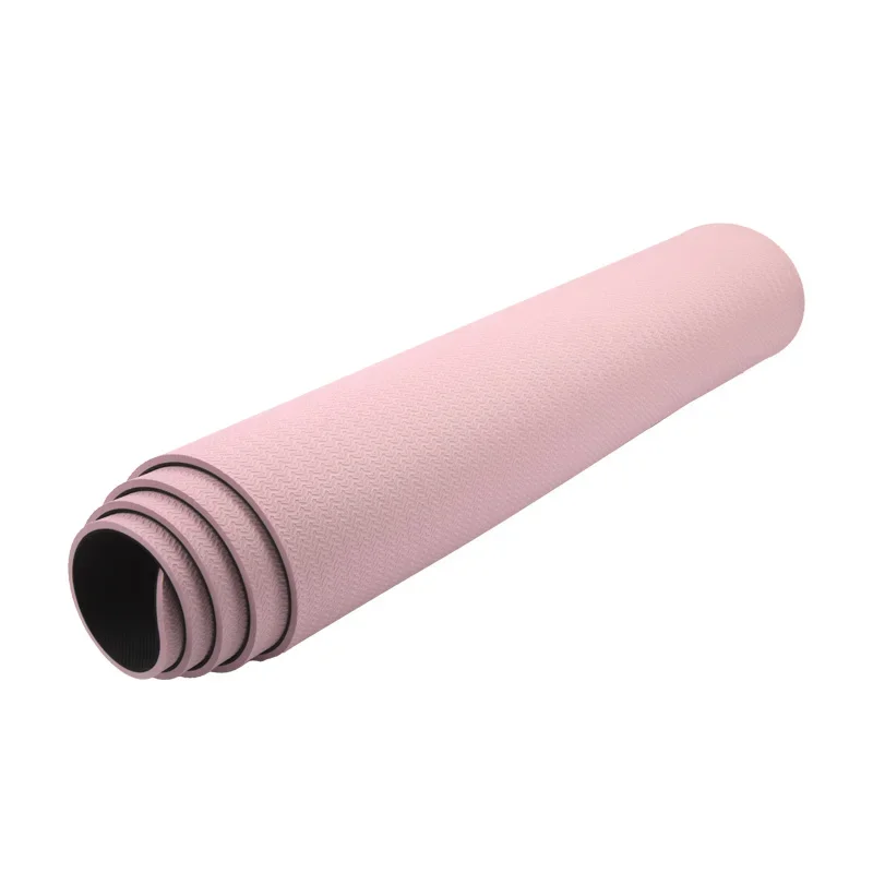 Custom 5mm Eco Friendly Anti Slip Pilates Natural Rubber Tpe Yoga Mat