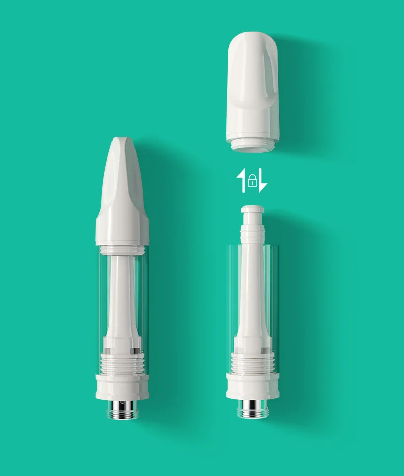 
 Boshang MC037 США Топ Номинальный Полный керамический Cbd масляный картридж 510 Thread Vape Pen  