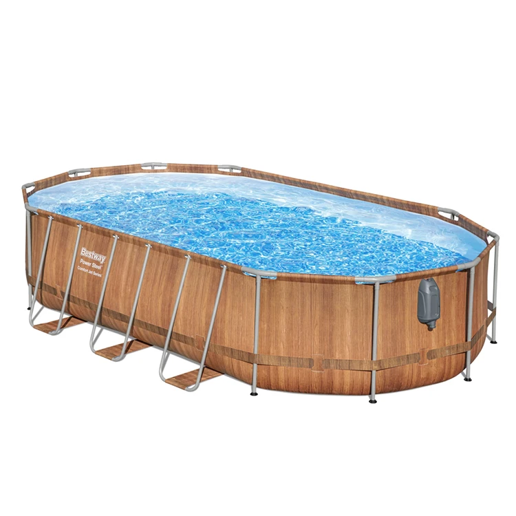 Bestway 56719 20ft Adult Oval Swimming Pool Set