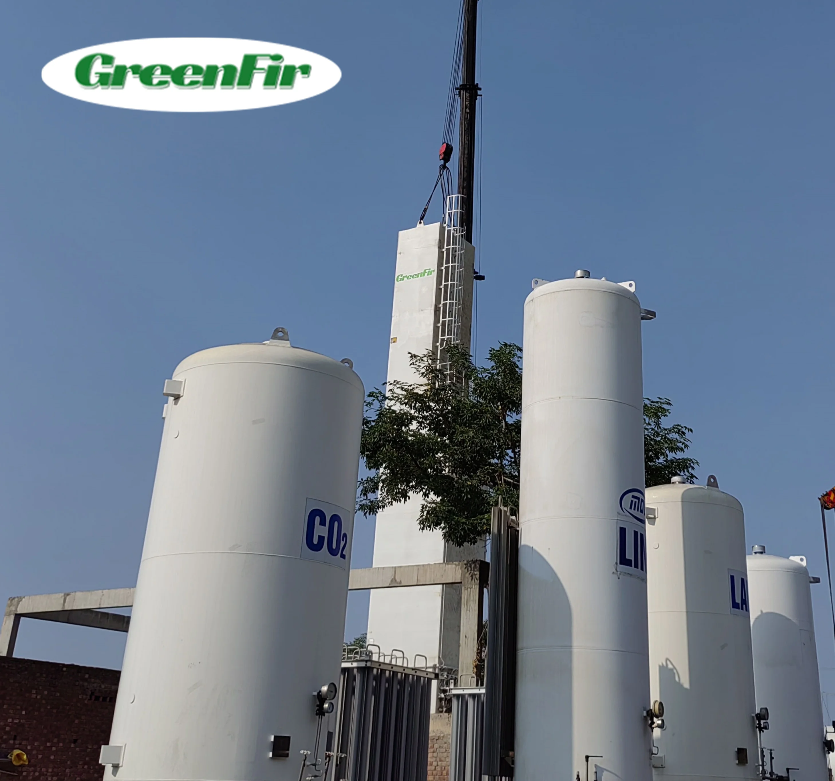 GreenFir Air Separation Units Liquid Oxygen Plant Cryogenic Oxygen  Production Machine Liquid Nitrogen Plant