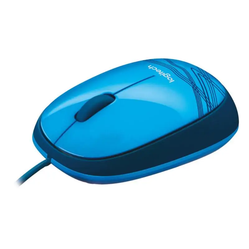Logitech M105 Wired USB Mouse Home Office Computer Notebook Universal Fashion Colorful Blue Mouse