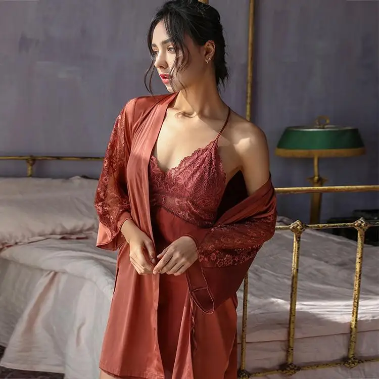 Night Dress Hot Piece Dress Womens Piece Night Dresses Sets Hot Lace  Nightdress Valentines