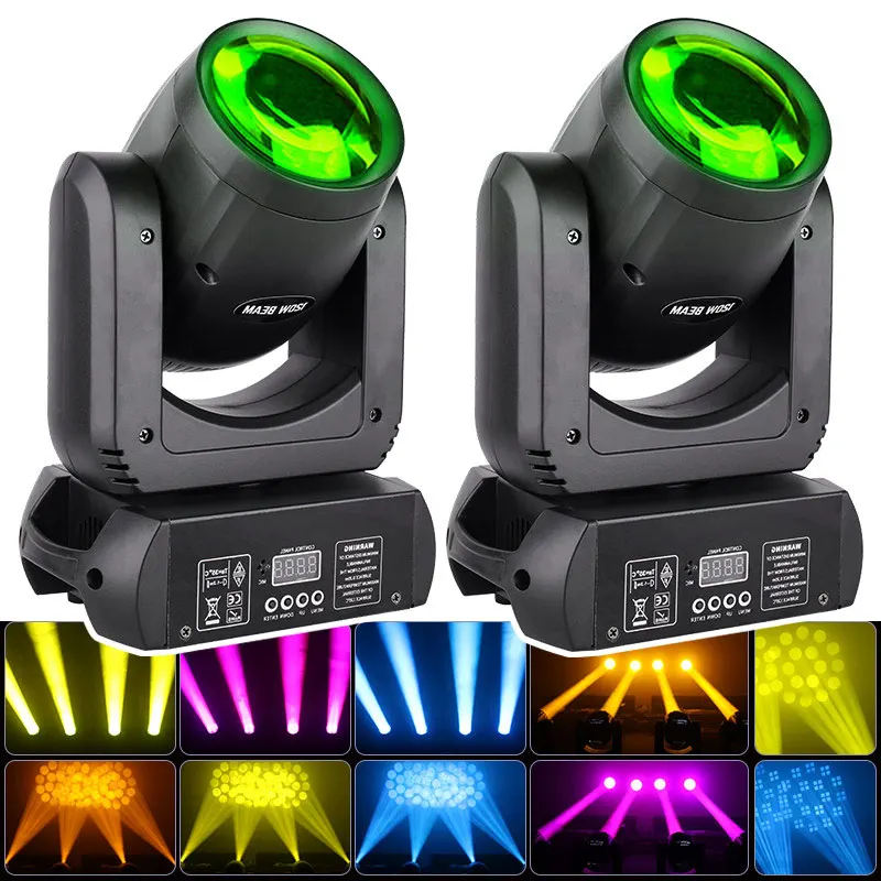 7X40W Lyre LED Jeux de Lumière Fonction Zoom Effet Wash Éclairage