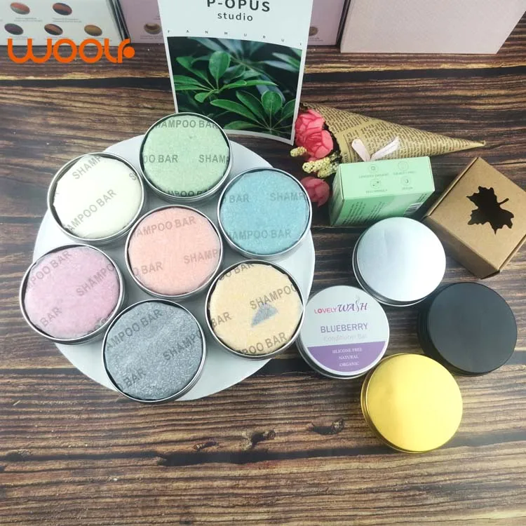 Custom Solid Soap Shampoo and Conditioner Bar Concentrated Formula Sulfate Free Shampoo Bars