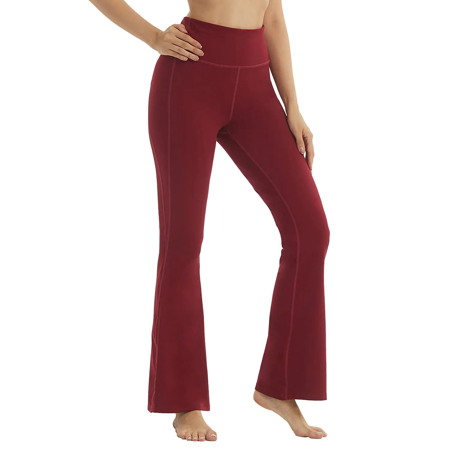 UKAP Bootcut Yoga Pants for Women High Waist Print Dress Bootleg Workout  Pant Tummy Control for Casual Work  Walmartcom