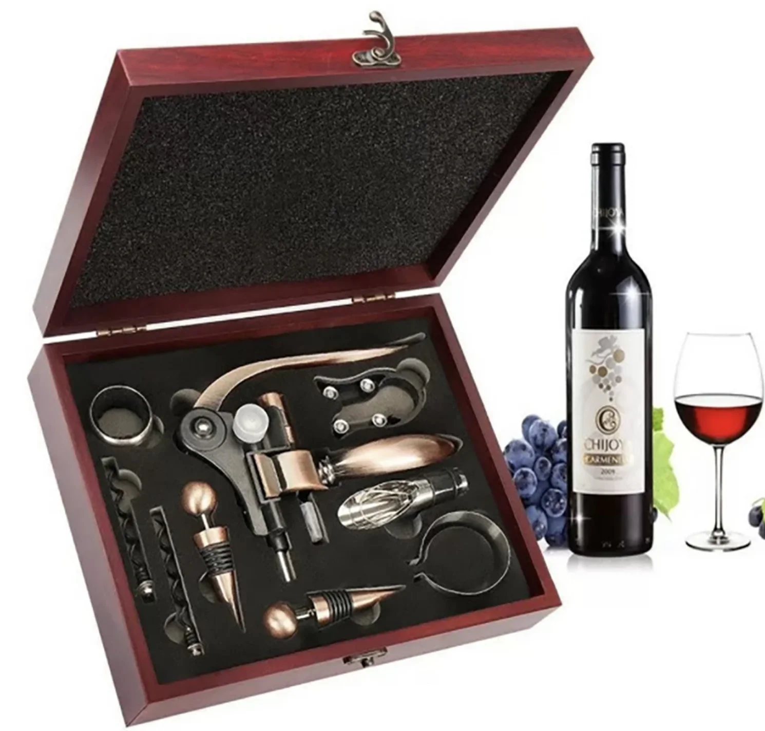Amazon Directly Supplier Wine Accessories Gift Set Rabbit Corkscrew Set