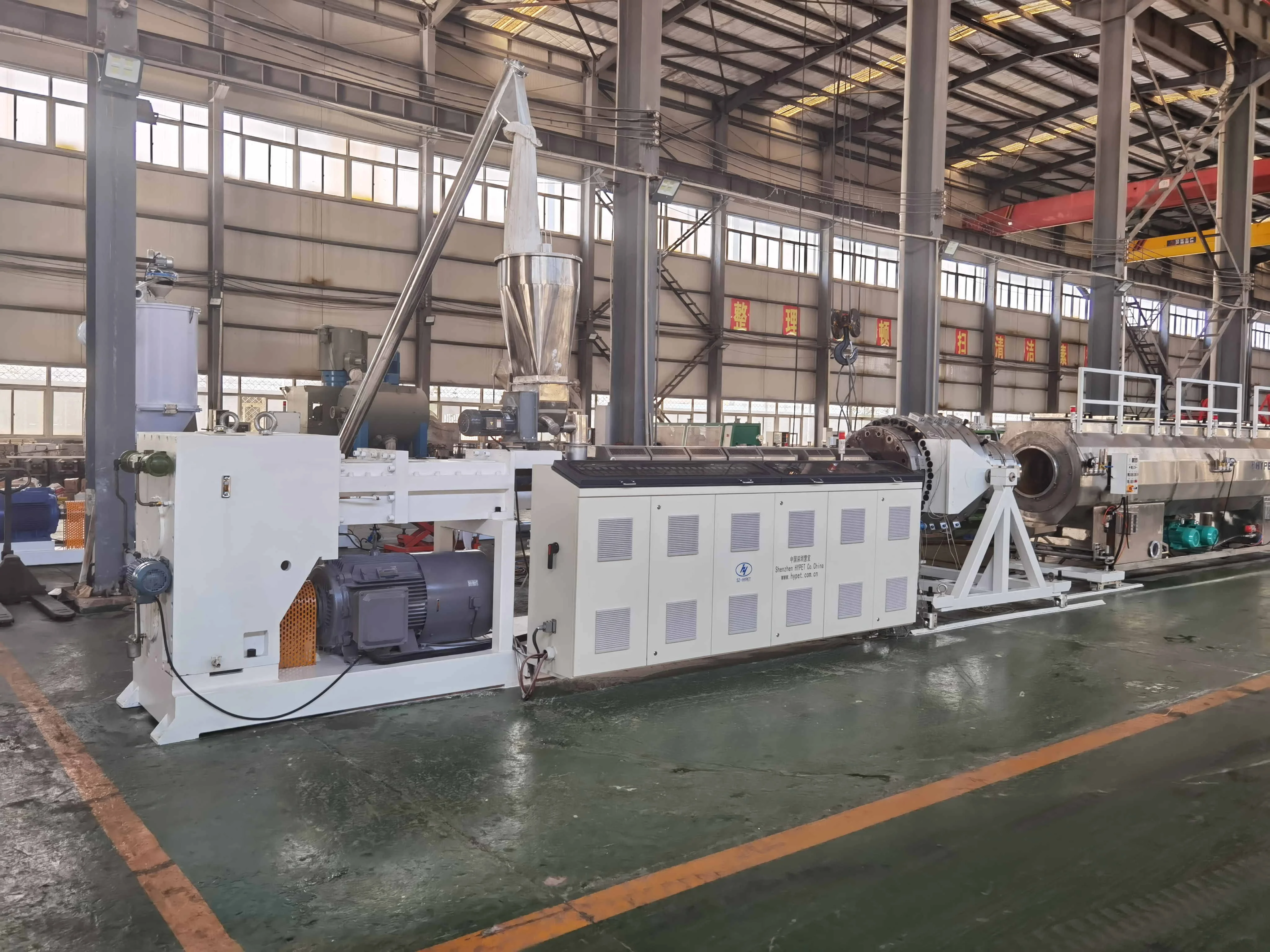 110-250/ 315-630 Single PVC Pipe Making Machine PVC Pipe Production Line 5