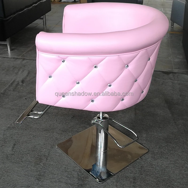 Silla Peluquería Pink Diamante - importacionesbarberchile
