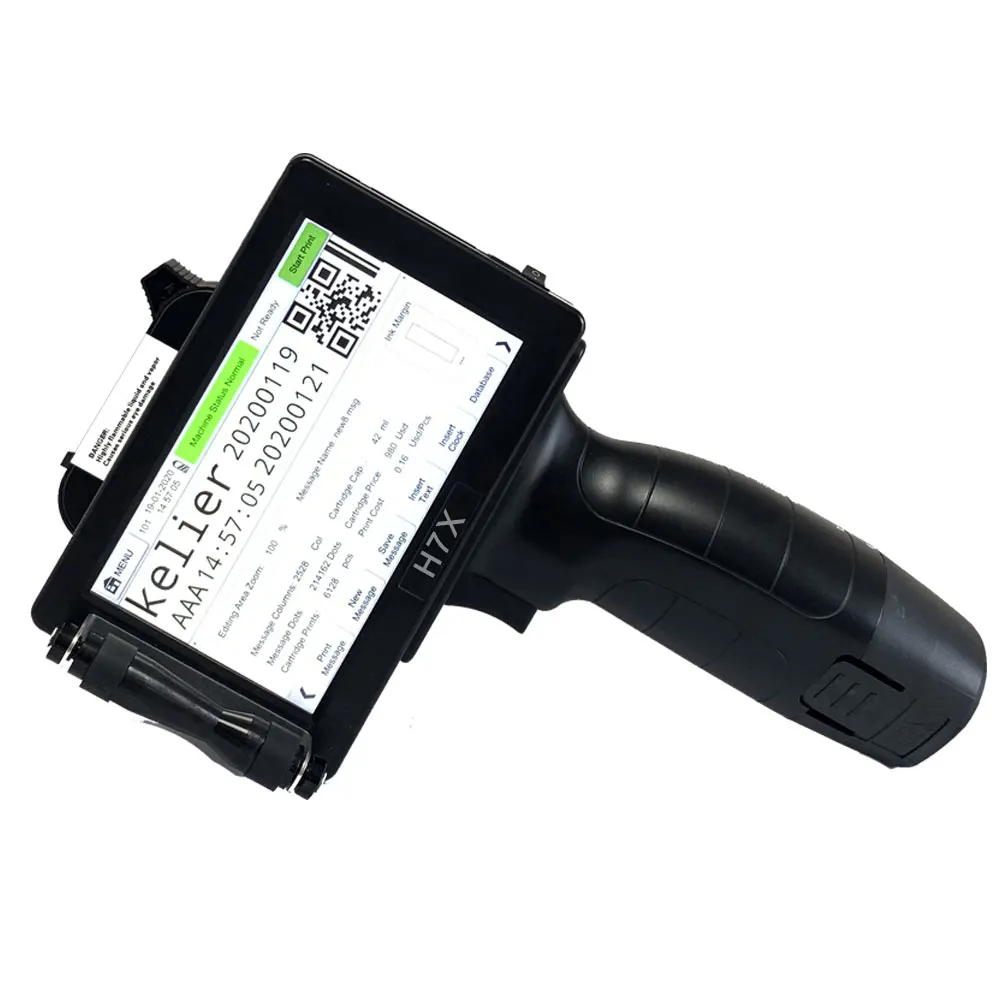 Kelier 2020 H7 /H7X портативный принтер для бутылок