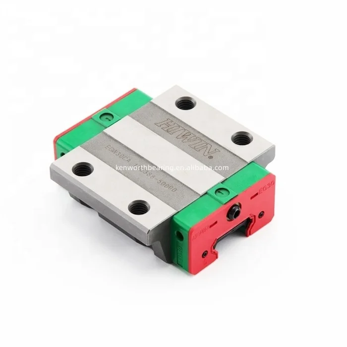 Original HIWIN  Linear Guide Rail EG15 EG20 EG25 EG30 EG35 Linear Slider Block