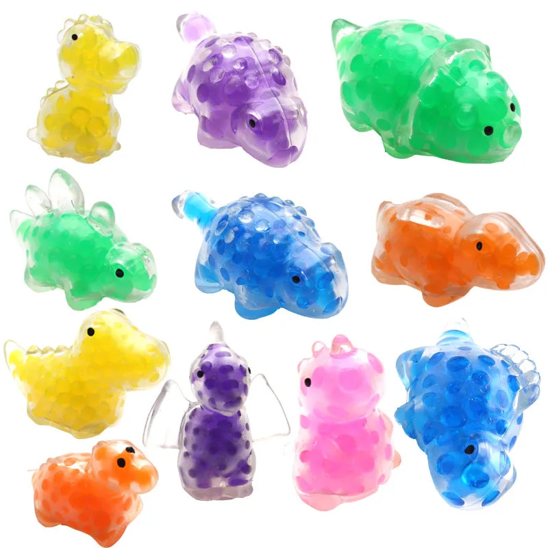 S177 Dinosaur Mochi Squishies Mini Kawaii Stress Relief Toys Dinosaur ...