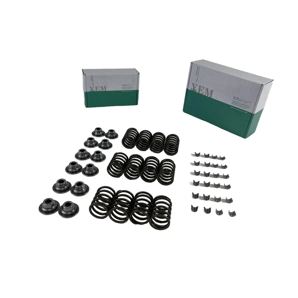 Repair Kit DX220 Valve Spring Kit Spring Seat & Retainer for Doosan / DEVELON Engine Parts Factory