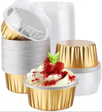 Food Grade Fast Food Packaging Silver Foil Take out Container with Lid Bowl Type