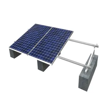 Flat Roof Solar Pv Fixed Triangle Racks Bracket Racking Mounting System ...