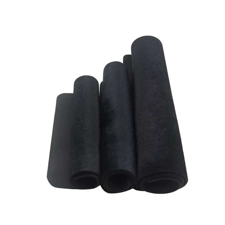 Factory Directly Sell Small Size 30 X 20 cm Black Magic Pad Table Mat Magic Trick Props Playing Card Mat Coin Trick Pad